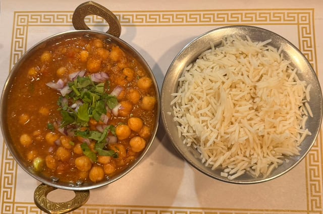 Chana Masala.