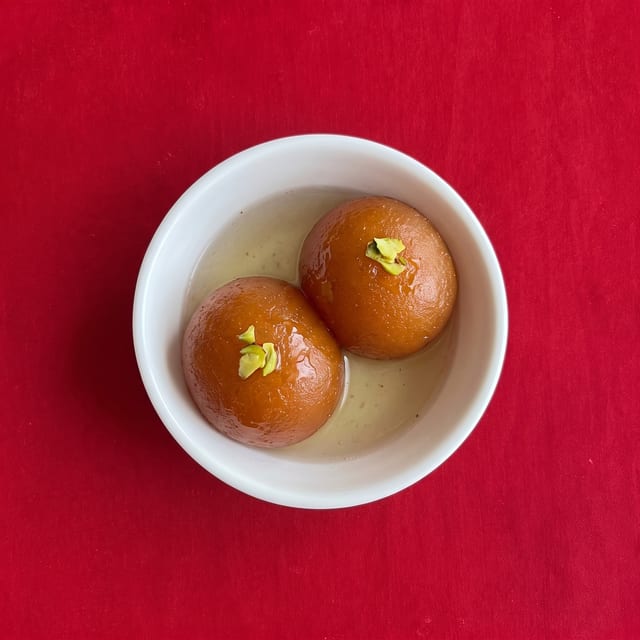 Gulab Jamun.