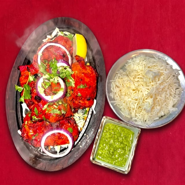 Grilled Chicken Tikka.